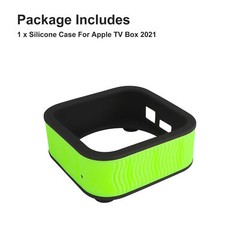 Anti-Shock Silicone Protective Cover Shell Skin Case for Apple TV 4K 2021 TV Box