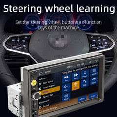Single Din Car Stereo Bluetooth Backup Camera 7 Inch Touchscreen MP5 Player