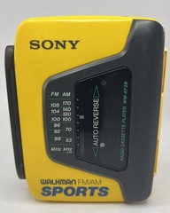 Vintage Sony Sports Walkman WM-AF59 AM/FM Radio Cassette Player Tested & Working