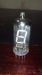 TUNG-SOL GREEN Digivac Seven Segment Display Tube DT-1704C Tested/Working