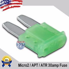 5 Pack 30A Micro2 Blade Fuse 30 AMP APT/ATR 32V Auto Car Truck Boat Marine RV