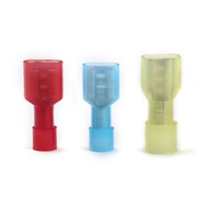 500PCS Nylon Spade Insulated Crimp Connectors Quick Disconnect Wire Terminals