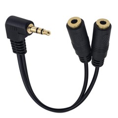 3.5mm Headphone Splitter Adapter Audio Splitter 3.5mm Male to 2 Female Cable