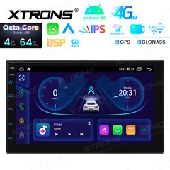 XTRONS 7″ IPS 2DIN Car Play Android 14 8Core 64GB Car Radio Stereo GPS Head Unit