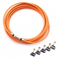 RG6 COAX CABLE 5-300 FT lot HD CA TV Internet Radio rg6 COAXIAL Tri-Shield WIRE