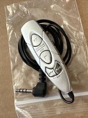 Lot of 4 Vintage UNBRANDED In-line Remote Control for CD or Cassette Players