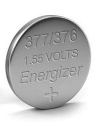 2 x Fresh carded Energizer 377 376 Silver Oxide Watch Battery SR626SW SR626W