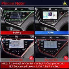 DUDUAUTO Car Radio Stereo for Toyota Camry 2018 2019 DUDU3,4GB RAM 64GB ROM