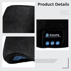 Sleep Headphones Bluetooth 5.2 Headband, Wireless Earphones, Sweat Resistant