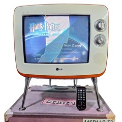 Retro TV LG 14 CRT EDITON TV + REMOTE CONTROL – VERY RARE! BOXED
