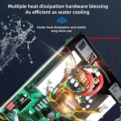 2000W 3000W 4000W Pure Sine Wave Power Inverter 12V 24V DC to 110V 120V AC
