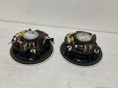 Pair of recessed ceiling speakers Cabasse Archipel 17 24cm grids
