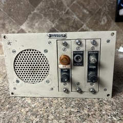 G.R.M FA-8165B/1 Audio Unit Model AU-600 Untested Militaria Aviation