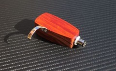 Custom-Made Wood Headshell for Ortofon SPU GT Royal N cartridges – Cocobolo Wood
