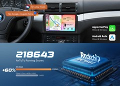 Eonon E46X7A Android 14 9″for BMW E46 330i 328i Car Radio Stereo CarPlay+CAM+DVR