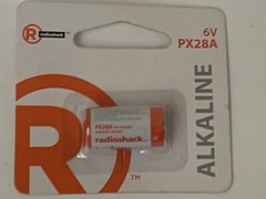 Radioshack PX28A 6V Alkaline 6V 105mAh For 4LR44 A544 I.E.C 4LR44 PX28A V4034PX