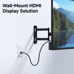 2-Pack 8K HDMI Keystone Jack with 8K 60Hz and 4K 120Hz (HDMI Coupler Keystone)