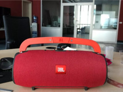 Heavy Duty Carrying Handle for JBL Xtreme Bluetooth Speaker (Black + Red, Logo)