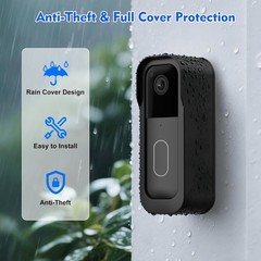New No Drill Mount for Blink Video Doorbell Camera (Newest Model & 2023 Release)
