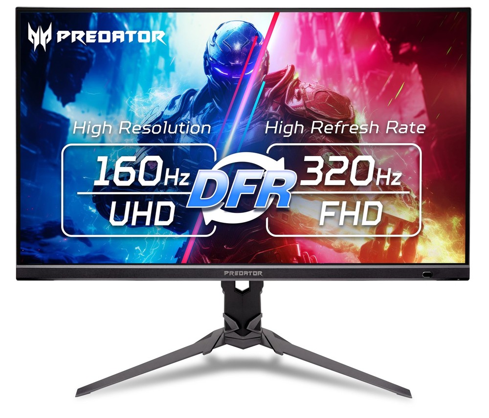Gaming Monitor 27 UHD 3840×2160 320Hz IPS DisplayHDR400 Acer Predator XB273K
