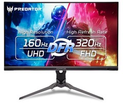 Gaming Monitor 27 UHD 3840×2160 320Hz IPS DisplayHDR400 Acer Predator XB273K