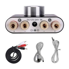 Black Mini Bluetooth 5.0 Digital Power Amplifier HiFi Stereo Audio 50W+50W