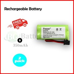 2 NEW Cordless Home Phone Rechargeable Battery for Uniden DECT 2080 DECT2080 HOT