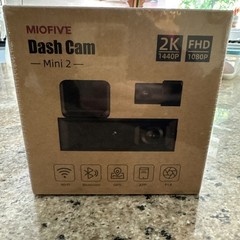 Miofive Front & Rear Dash Cam Mini 2 1080P Full HD 2K 1440P