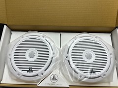 JL Audio M3-650X-C-Gw 6.5″ 2-Way Marine Coaxial Speakers – White Classic Grilles