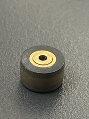 Vintage Pinch Roller w/metal ring For Vintage Cassette Deck/Recorders/Boombox