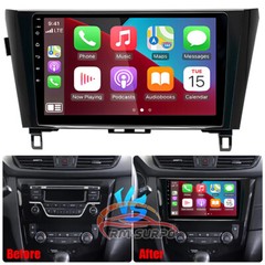 2+32G Android 13 10″ Car Radio Stereo for Nissan Rogue 2014-2018 X-Trail Qashqai