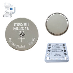 ML2016 Maxell 3V Rechargeable Button Battery for Watch, Laptop, Clock, Spare 5PC