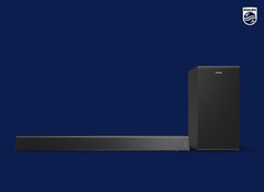 Philips Audio Performance Soundbar Speaker with Wireless Subwoofer – Black