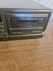 Technics RS-TR373 Double Stereo Cassette Deck HX PRO Needs Heads Cleaned Works
