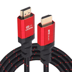 3 Ft. 4K HDMI Cable, High Speed 18 Gbps HDMI to HDMI Cable (3 Pack) – Red NEW