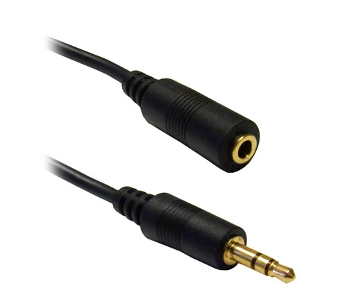 25FT 3.5mm Audio Extension Cable Aux Stereo Jack Male to Female iPhone iPad MP3