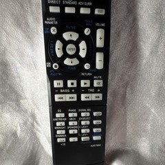 Pioneer AXD7692 Remote Control Black Audio/Video Device Controller MPN AXD7692