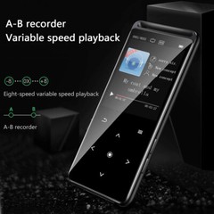 Bluetooth 5.0 MP3 Player HiFi Lossless Sound FM Radio Music Audio Voice Recorder