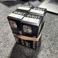NEW! 6V6GT EH, Factory Platinum Matched – QUAD’s. Electro-Harmonix, 6V6 tubes