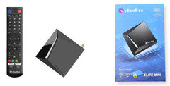 New vSeeBox Elite Mini 4GB RAM 32GB ROM 6K HDR W/Voice Remote