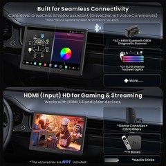 ATOTO X10 Android 13 Double Din Car Stereo GenAI Head Unit GPS 4G LTE 8GB+128GB