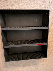 Laserline 90 CD Storage Rack. Wall Mountable, Shelf, Or Desktop. Holds 90 CD’s.