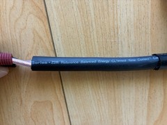 Monster Z2R Series 12 AWG 2x30ft Speaker Cable Banana to Banana Gold, Black