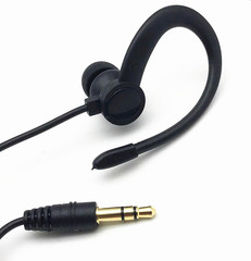 LINHUIPAD Single Side Earphone In-Ear Stereo to Mono Earbuds,3.5Mm Plug Ear Hook