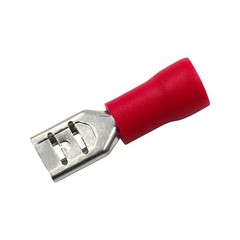 500/50PCS Vinyl Female Male 4.8mm Spade Terminal Insulated Wire Crimp Connectors