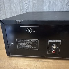 Sony CDP-C322M 5 Disc CD Changer Player Multi Disc Stereo Unit Parts or Repair
