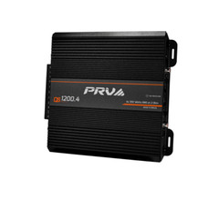 PRV Audio QS1200.4 2 Ohm Compact 4 Channel Digital Full Range Car Amp 1200W