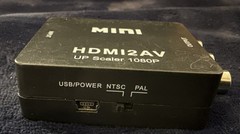 HD 1080P HDMI-compatible To AV RCA CVBS Adapter Mini for HDMI2AV Video Converter