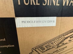AIMS Power PICOGLF30W12V120VR 3000W Inverter Charger 12V DC to 12V DC to 120V AC