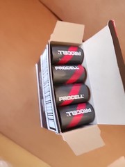 Duracell Procell PC1300 12PK D-cell 1.5V Alkaline Button Top Battery Pack of 12